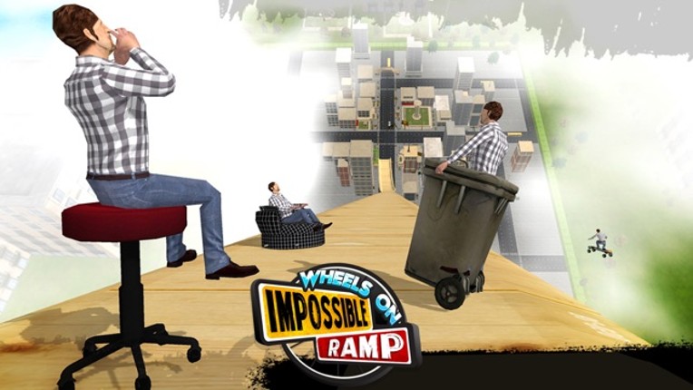 Wheels On Impossible Ramp screenshot