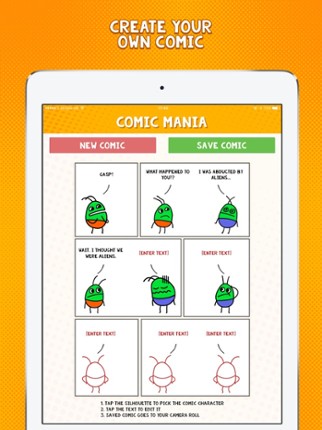Comic Mania - Make Comics screenshot