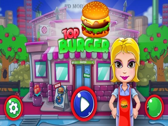 Cookings Games Hamburger screenshot
