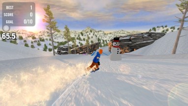 Crazy Snowboard Free Image