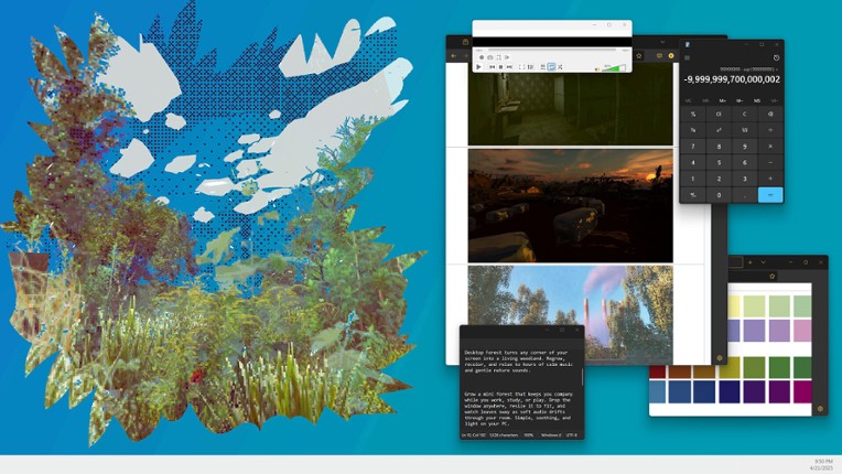 Desktop Forest screenshot