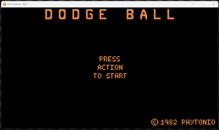 DODGEBALL 1982 screenshot