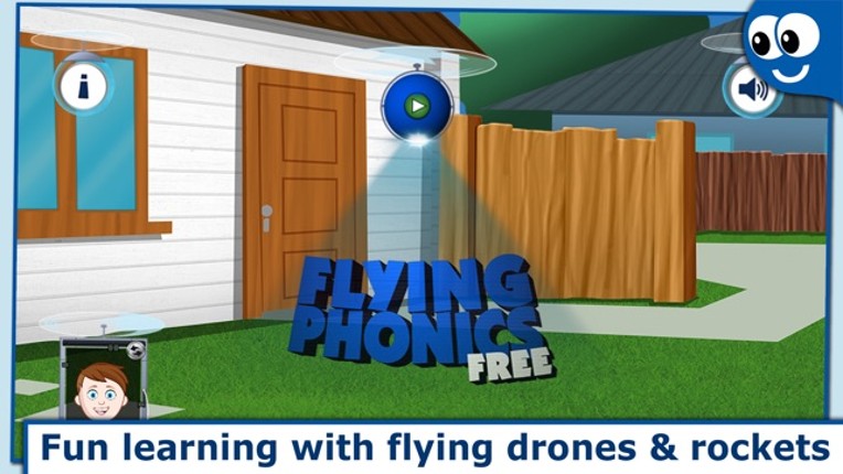 Flying First Words for Kids and Toddlers Free: Preschool learning reading through letter recognition and spelling screenshot