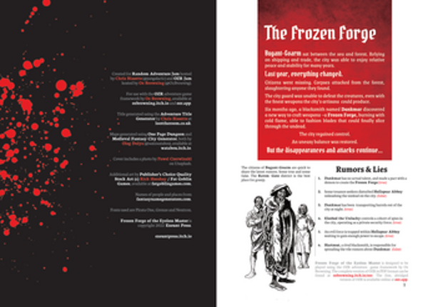 Frozen Forge of the Eyeless Master for OZR Image