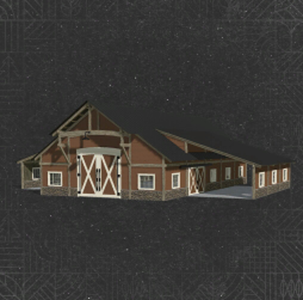 FS25 Monitor Barn Image