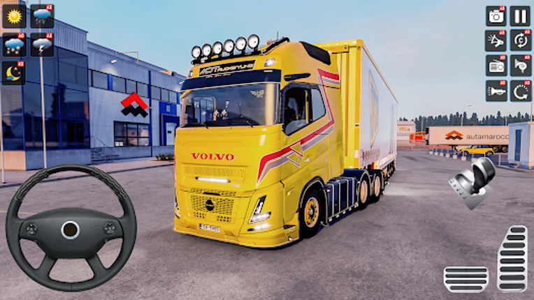 Highway Euro Truck Cargo Games screenshot
