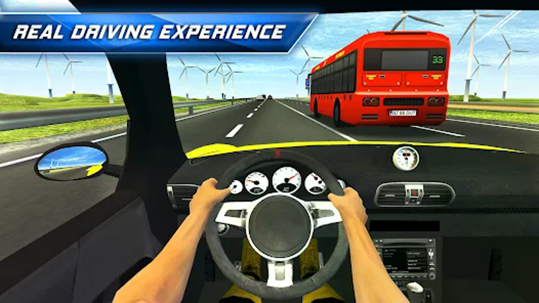 Racing in City: In Car Driving screenshot