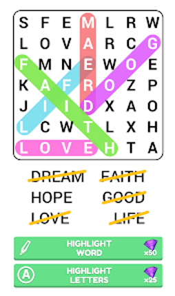 Word Search Puzzle Game screenshot
