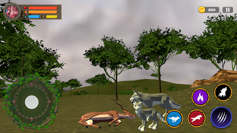 Wolf Life Simulator: Wildlife screenshot