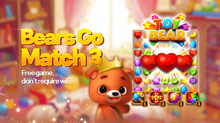 Toy Bear Sweet POP: Match 3 screenshot