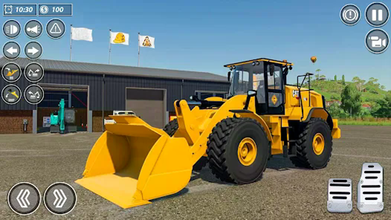 JCB Game: Snow Construction 3D screenshot