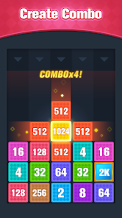 2048 Merge: Number Puzzle Game screenshot