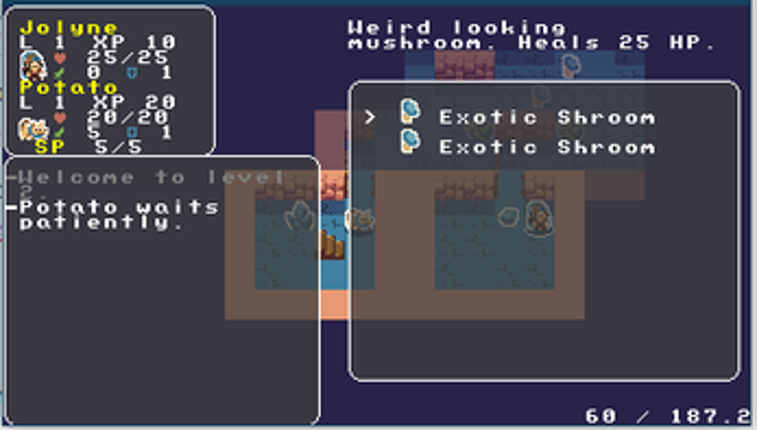 A Delver and Her Dog - A 7DRL Image