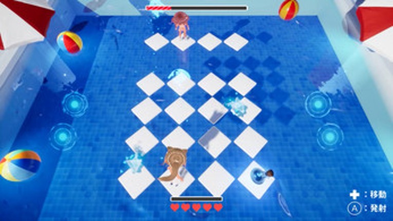 ねるちゃんのSPLASH BATTLE screenshot