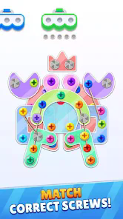 Unscrew Jam: Pin Nuts Puzzle Image
