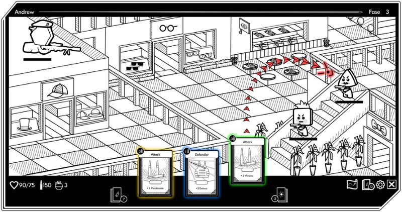 Geometric Sniper - Card Game Image