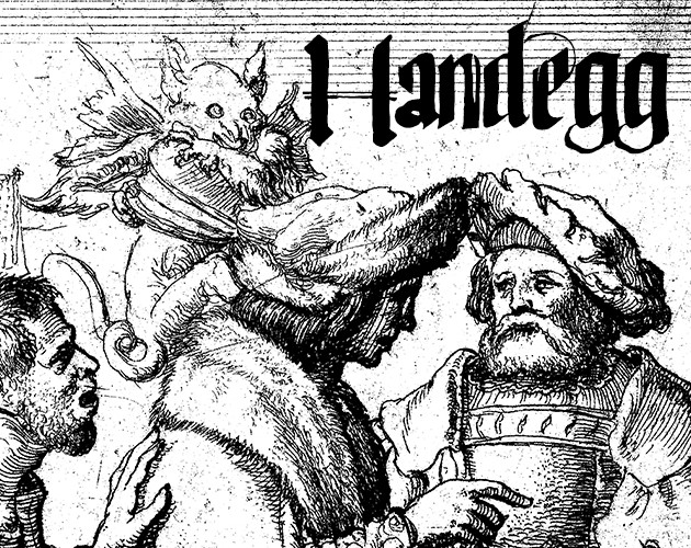 Games like HANDEGG: a one page setting