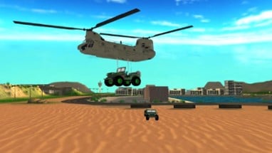 Helicopter Pilot Flight Simulator 3D Image