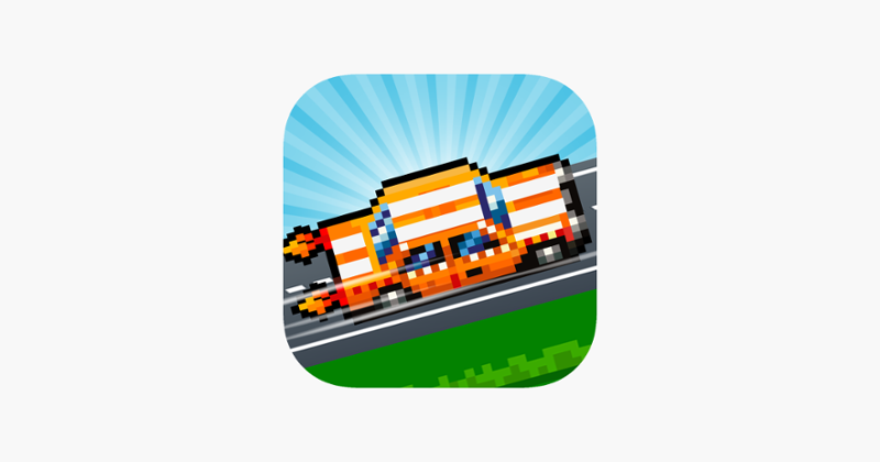 Hoppy Car Racing Free Classic Pixel Arcade Games Image