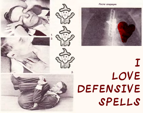 I love defensive spells Game Cover