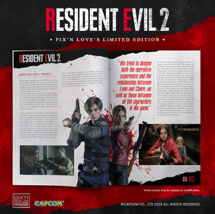 Resident Evil 2: Pix' N Love Limited Edition screenshot