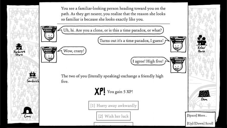 Shadows Over Loathing screenshot