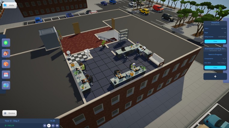 Software CEO screenshot