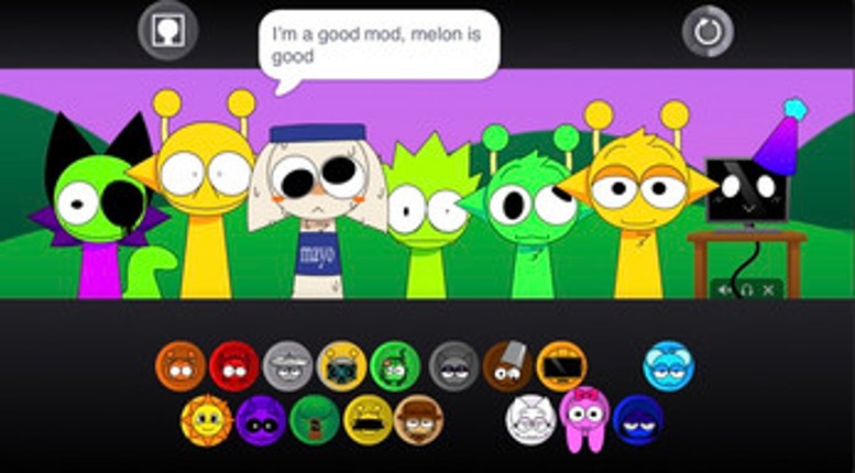 Sprunki Simon’s Realm PYRAMIXED screenshot