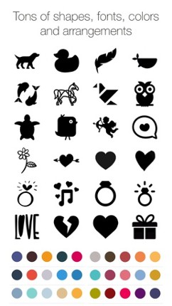 Text Mess - turn your messages into art Image