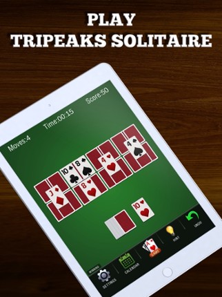 TriPeaks Solitaire - Max Fun! screenshot