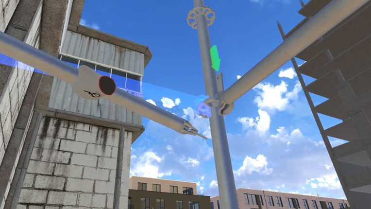 Wedge Lock Scaffolding VR Training screenshot