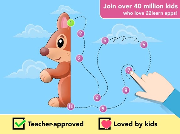 123 Bubble Kids Learning Games screenshot