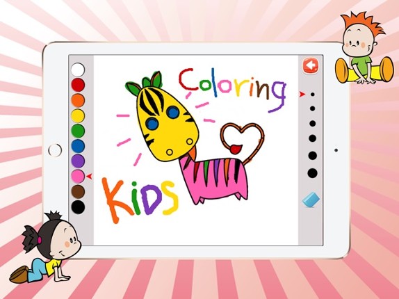 Animal Coloring Book And Puzzles Games For Kids 1 screenshot
