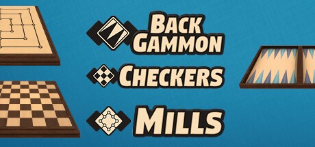 Games like Backgammon + Checkers + Mills