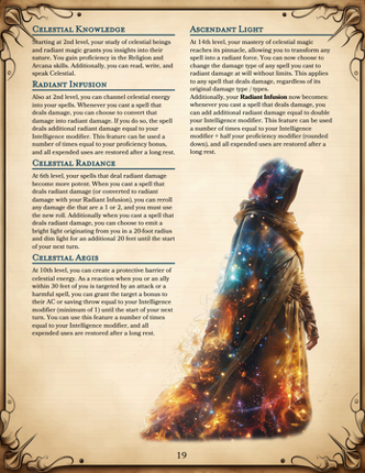 Celestial Realms: Divine Forces and Heavenly Beasts for 5E screenshot