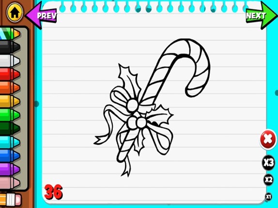 Color With Santa screenshot