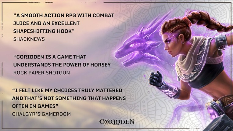 Coridden screenshot