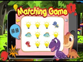 Dinosaur planet remember game preschool matching Image