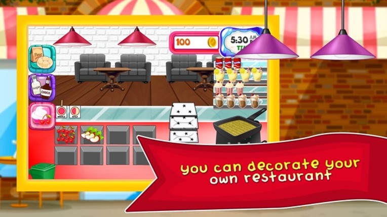 Fair Food Cooking Maker Dash - Dessert Restaurant Story Shop, Bake, Make Candy Games for Kids screenshot