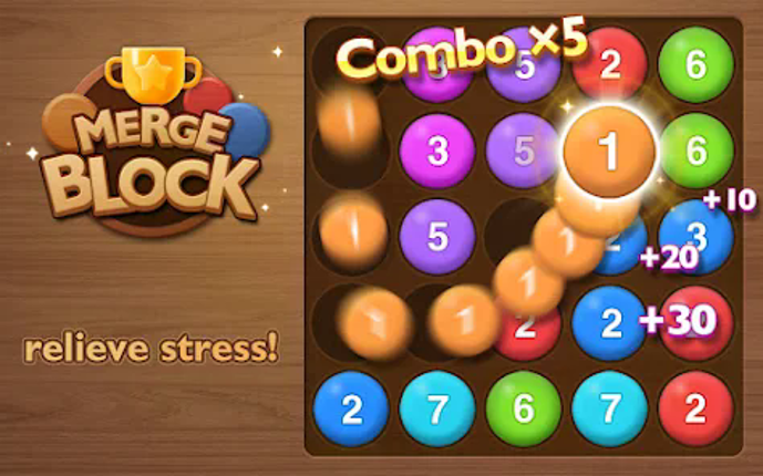 Number Puzzle - bubble match screenshot