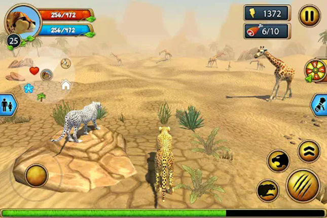 Cheetah Family Animal Sim screenshot