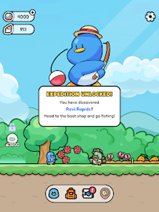 Fishin' Friends: Idle RPG screenshot