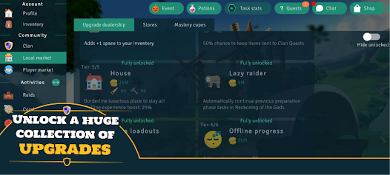 Idle Clans - MMORPG screenshot