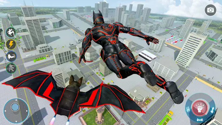 Flying Bat Robot Car Transform screenshot