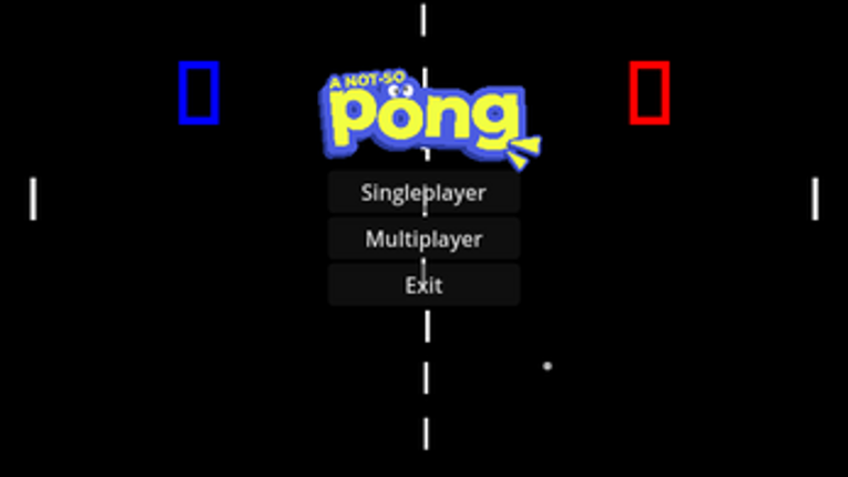 A Not-So Pong screenshot