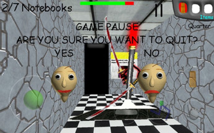 Bolder Basics in Science Learning (Horror Laboratory And More Baldi Android) screenshot