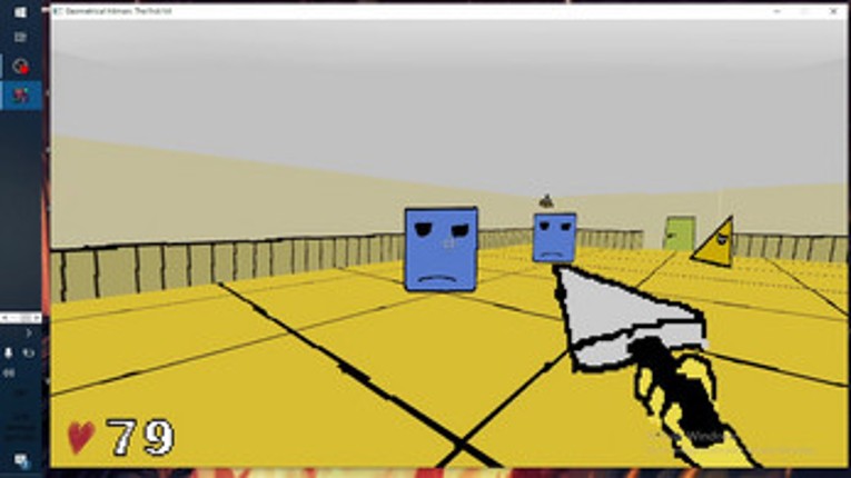 Geometrical hitman: The first hit screenshot