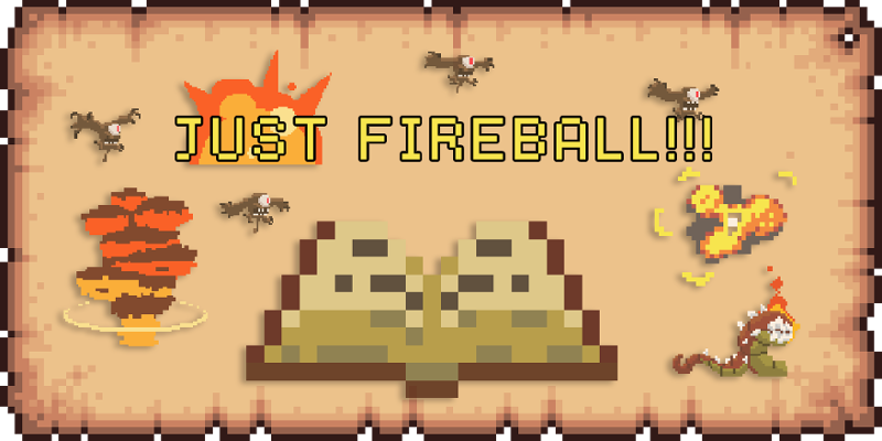 Just Fireball!!! Game Cover