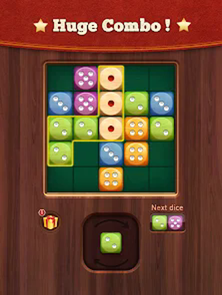 Woody Dice Merge Puzzle screenshot