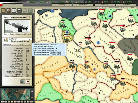 Hearts of Iron II screenshot